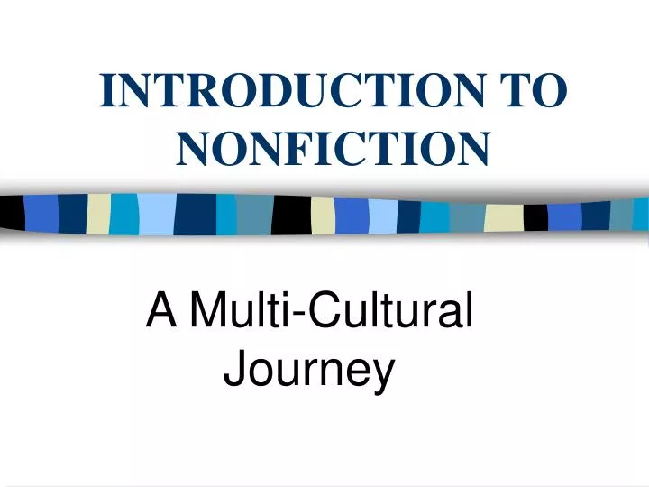 introduction to nonfiction