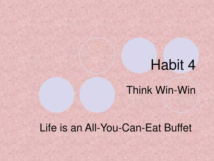 habit 4