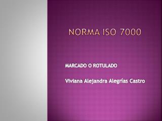 NORMA ISO 7000