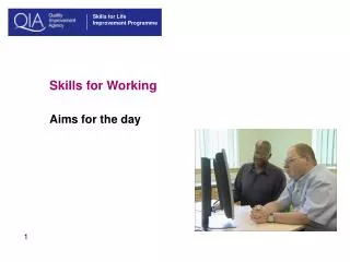 Skills for Working