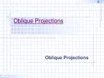 Oblique Projections - slide 1