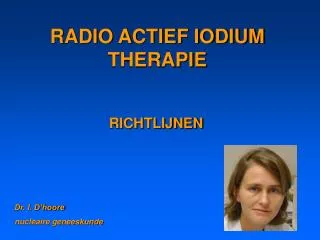 radio actief iodium therapie