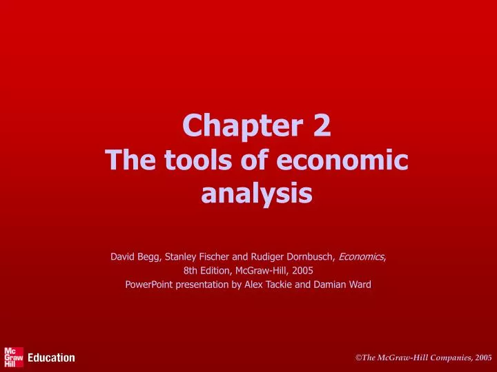 chapter 2 the tools of economic analysis