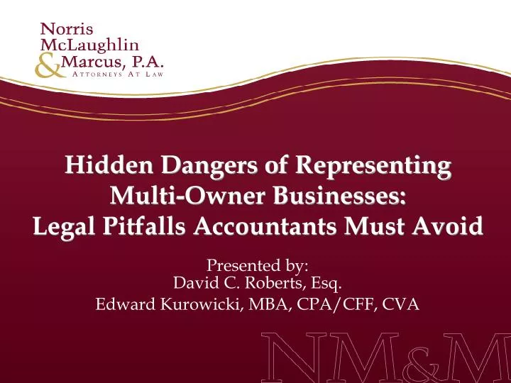 hidden dangers of representing multi owner businesses legal pitfalls accountants must avoid