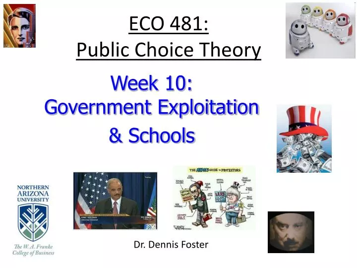 eco 481 public choice theory