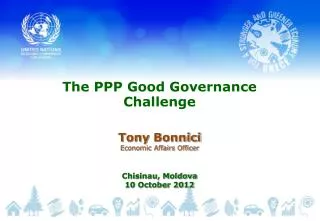 The PPP Good Governance Challenge