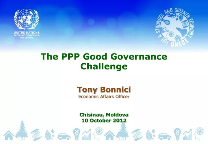 the ppp good governance challenge