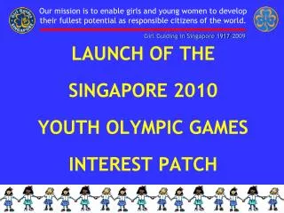 Girl Guiding in Singapore 1917-2009