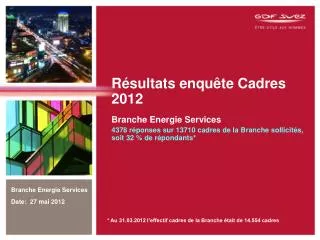 r sultats enqu te cadres 2012