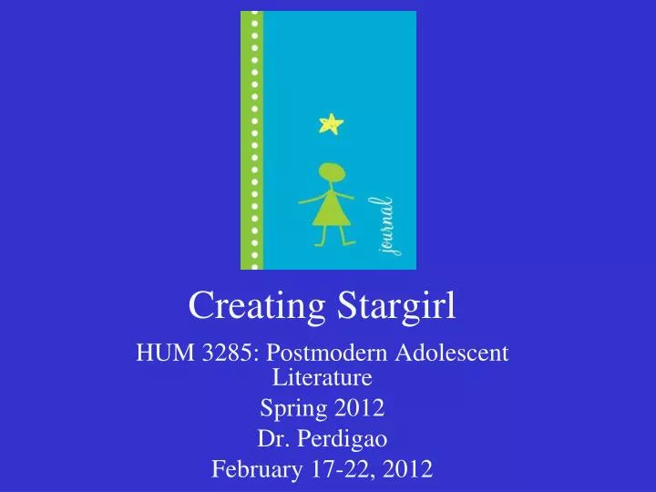 creating stargirl