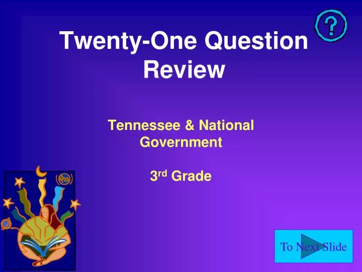 twenty one question review