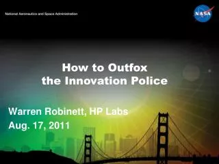 how to outfox the innovation police