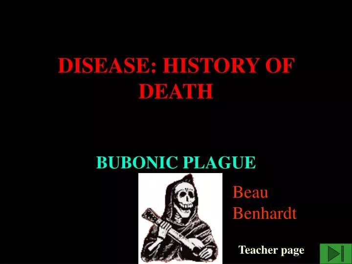 disease history of death