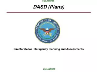 DASD (Plans)