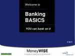 Banking BASICS - slide 1