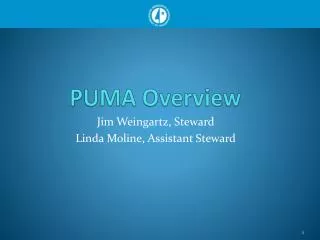 PUMA Overview
