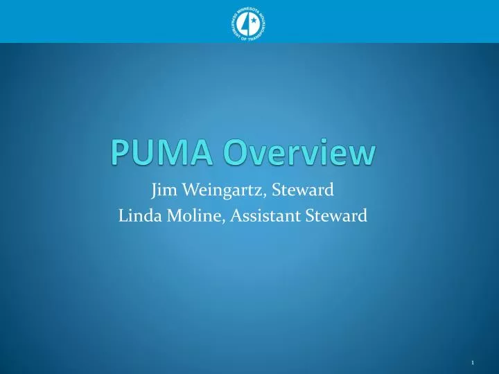 puma overview