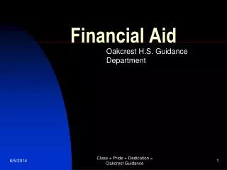 Financial Aid