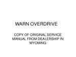 WARN OVERDRIVE