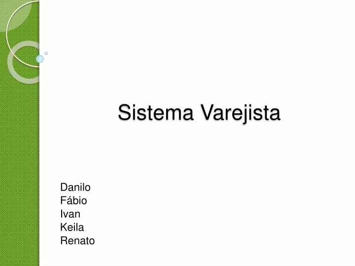 sistema varejista