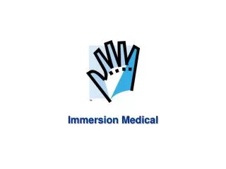 Immersion Medical