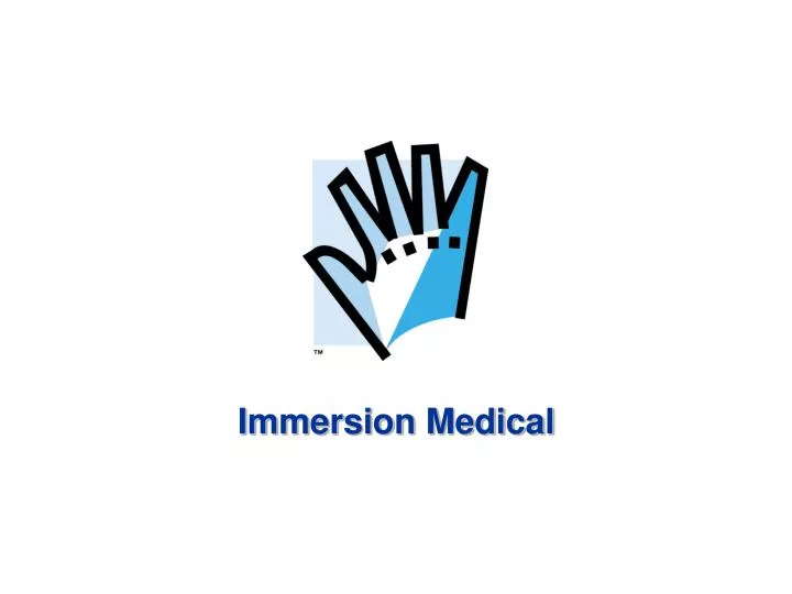 immersion medical