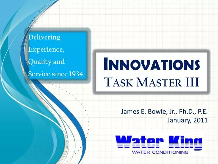 innovations task master iii