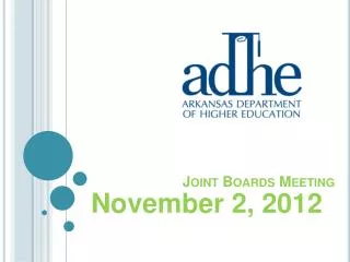 Joint Boards Meeting