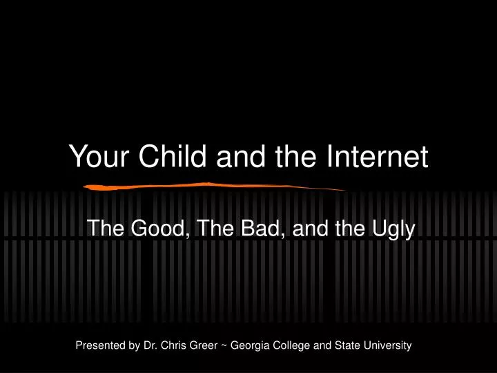 your child and the internet