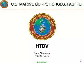 U.S. MARINE CORPS FORCES, PACIFIC