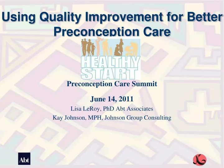 using quality improvement for better preconception care
