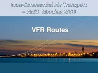 VFR Routes