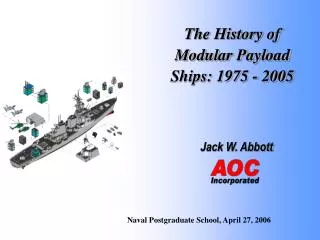 The History of Modular Payload Ships: 1975 - 2005