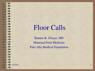 Floor Calls