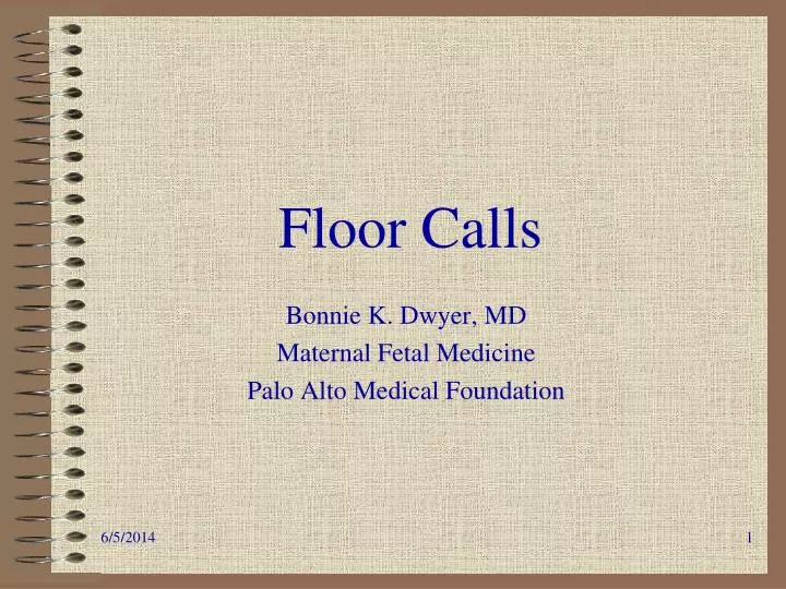 floor calls