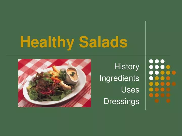 healthy salads