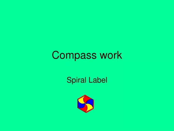 compass work
