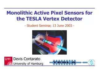 Monolithic Active Pixel Sensors for the TESLA Vertex Detector
