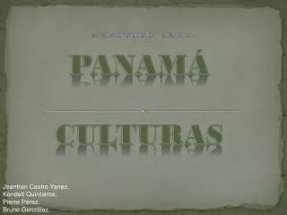 panam culturas