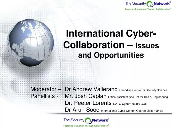 international cyber collaboration issues and opportunities