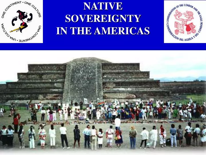 native sovereignty in the americas
