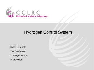 Hydrogen Control System