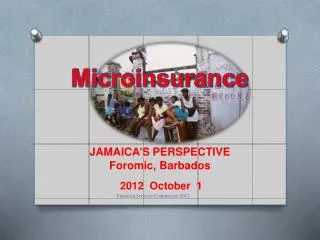 JAMAICA ’ S PERSPECTIVE Foromic, Barbados