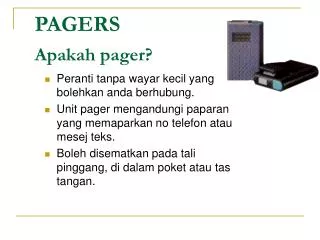 pagers