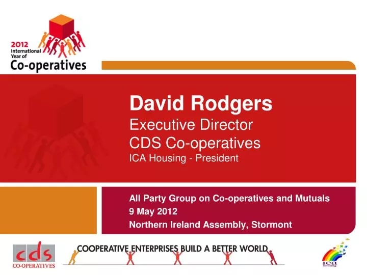 david rodgers executive director cds co operatives ica housing president