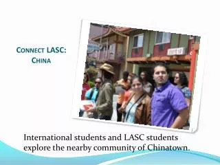 Connect LASC: China