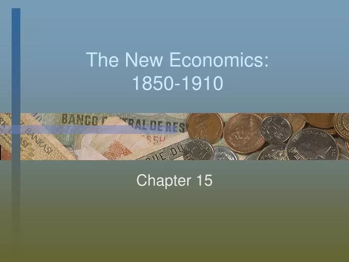 the new economics 1850 1910
