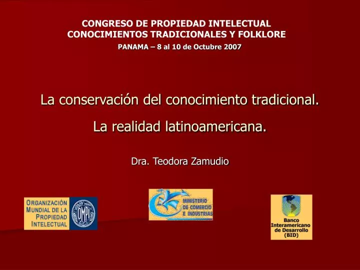 la conservaci n del conocimiento tradicional la realidad latinoamericana