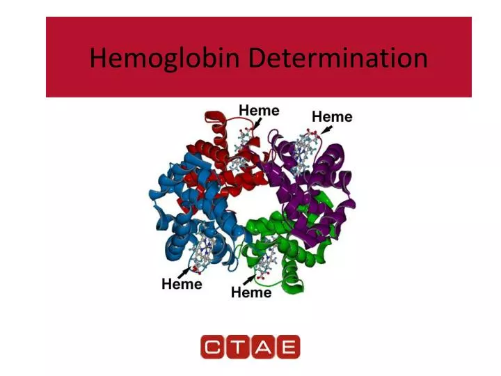 hemoglobin determination