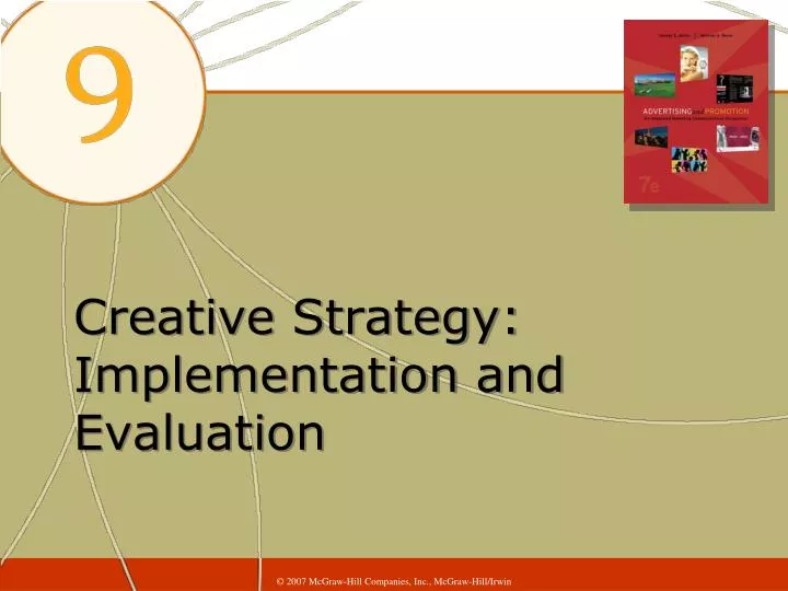 creative strategy implementation and evaluation